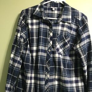 Sonoma plaid top